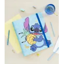 CARPETA 2 ANILLAS PREMIUM DISNEY STITCH TROPICAL