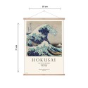 BANDEROLA DE MADERA THE GREAT WAVE OFF KANAGAWA KOKONOTE