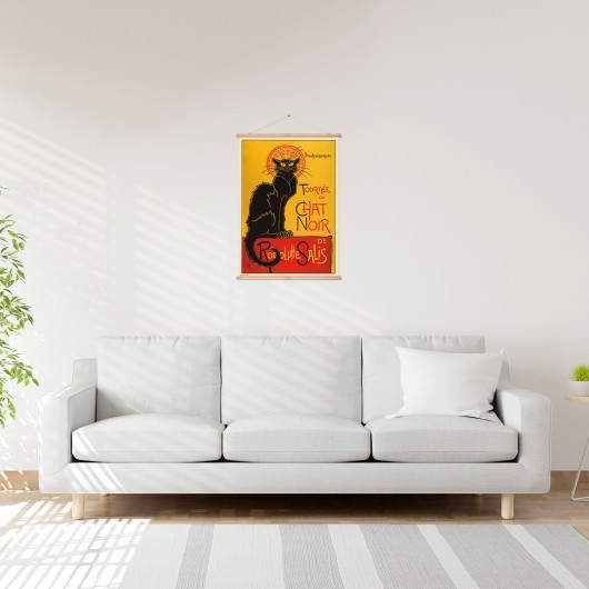 BANDEROLA DE MADERA LE CHAT NOIR KOKONOTE