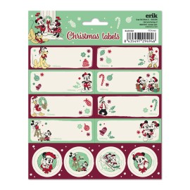 ETIQUETAS ADHESIVAS NAVIDAD DISNEY MICKEY MOUSE