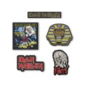 SET DE 5 PARCHES IRON MAIDEN