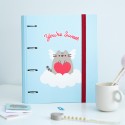 CARPETA 4 ANILLAS PUSHEEN PURRFECT LOVE COLLECTION