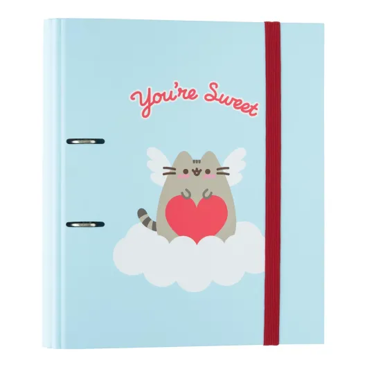 CARPETA 2 ANILLAS PUSHEEN PURRFECT LOVE COLLECTION