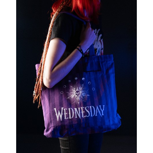 BOLSO DE TELA PREMIUM WEDNESDAY