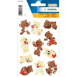 PEGATINAS MAGIC BEARS GLITTERY