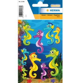 PEGATINAS MAGIC SEAHORSE NEON