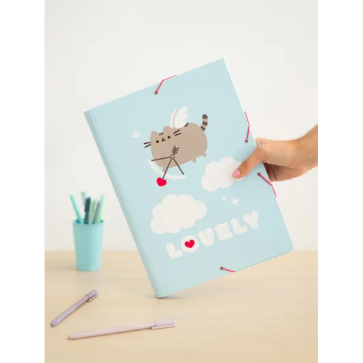 CARPETA SOLAPAS PUSHEEN PURRFECT LOVE COLLECTION