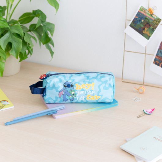 ESTUCHE RECTANGULAR STITCH TROPICAL