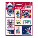 ETIQUETAS ADHESIVAS NAVIDAD DISNEY STITCH