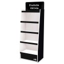 EXPOSITOR 1/4 PALET CARTON 5 BALDAS PRODUITS DERIVÉS