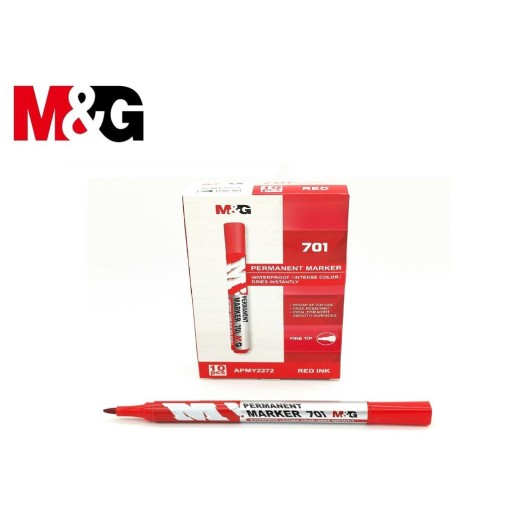 PERMANENT MARKER 701 RED