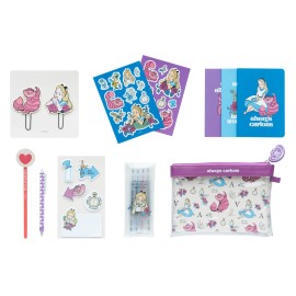ALICE IN WONDERLAND STATIONERY SET