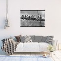 HANGER FOR POSTERS 93 CM POSTER HORIZONTAL BLACK
