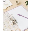 WILD FLOWERS LEVER ARCH FOLDER