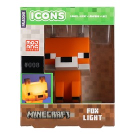 MINECRAFT ICONS FOX LAMP 2