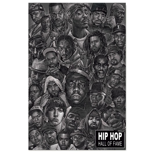 HIP HOP  ALL STARS POSTER