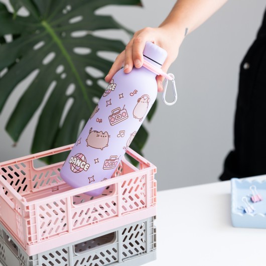 PUSHEEN MOMENTS 500 ML HOT & COLD METAL BOTTLE