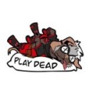 MARVEL DEADPOOL DOGPOOL PLAY DEAD PIN