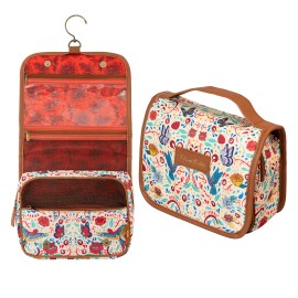 FRIDA KAHLO HANGING TRAVEL TOILETRY BAG