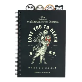 DISNEY THE NIGHTMARE BEFORE CHRISTMAS PROJECT NOTEBOOK