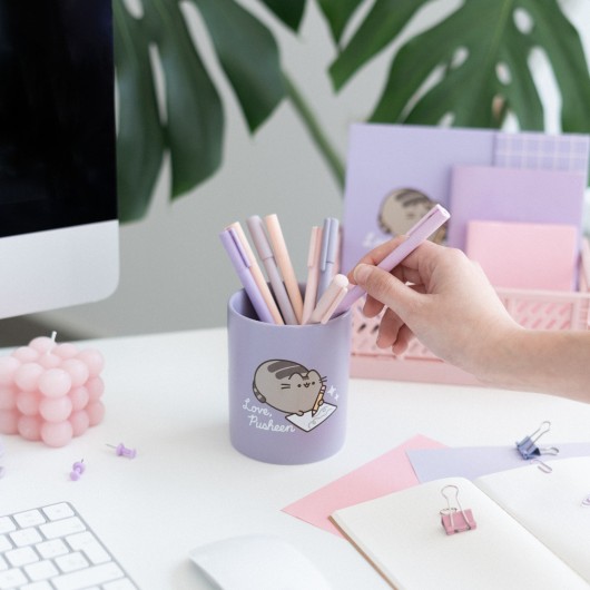 PUSHEEN MOMENTS CERAMIC PEN HOLDER