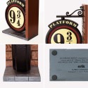 HARRY POTTER PLATFORM 9 3/4 BOOKENDS