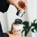 FRIDA KAHLO VIVA LA VIDA STEEL BOTTLE WITH HANDLE