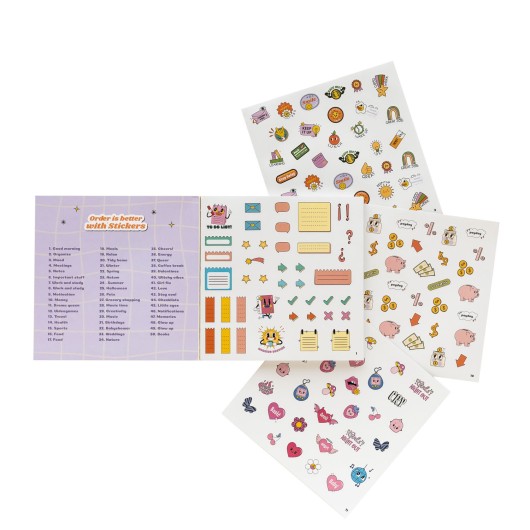 GROOVE YOUR DAY STICKER BOOK
