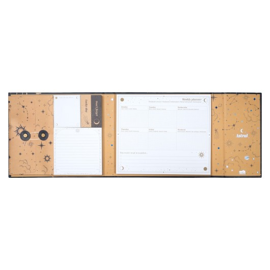 ASTRAL WEEKLY PLANNER WITH POST-IT NOTES