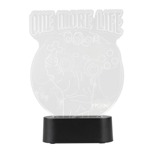 GAMERATION ONE MORE LIFE LED TABLE LAMP