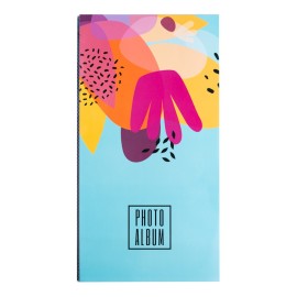 PHOTO ALBUM SOFT 96 POCKETS 10X15CM ABSTRACT SUMMER 96 POCKETS 10X15CM SOFT PHOTO ALBUM
