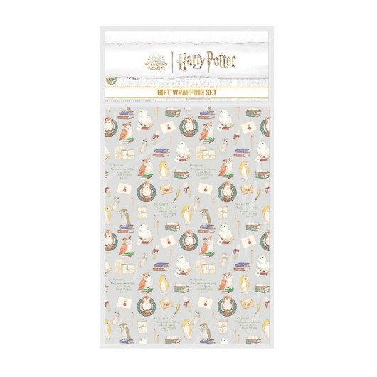HARRY POTTER WRAPPING PAPER SET