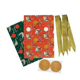 JAPANESE WRAPPING PAPER SET 2