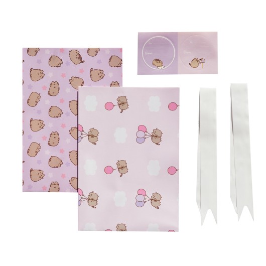 PUSHEEN WRAPPING PAPER SET