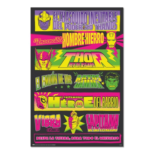 MARVEL POSTER WRESTLING POSTER