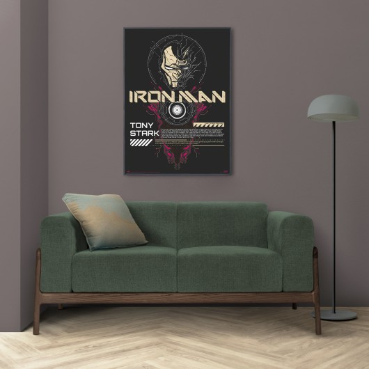MARVEL IRON MAN LUMINESCENT POSTER