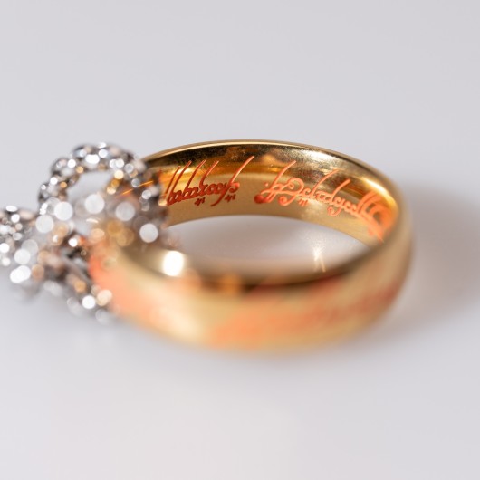 LORD OF THE RINGS ONE RING KEYRING