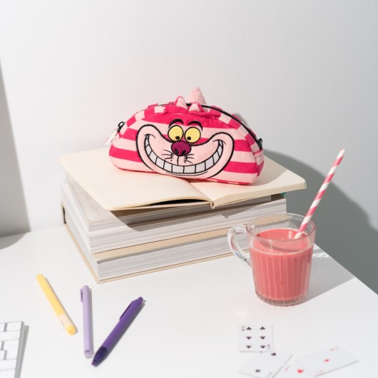 DISNEY ALICE IN WONDERLAND CHESHIRE CAT PLUSH CASE