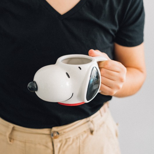 SNOOPY HEAD 3D MUG