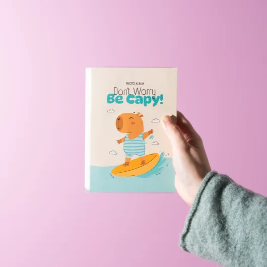CAPYBARA 36 POCKETS 10X15CM SOFT PHOTO ALBUM