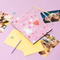 BE MY VALENTINE 96 POCKETS 13X20CM SOFT PHOTO ALBUM