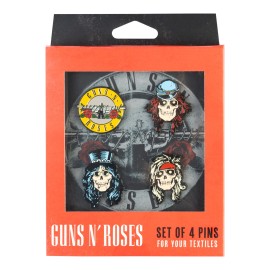 GUNS N ROSES SET OF 4 PINS 2