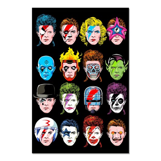 BUTCHER BILLY THE FLOATING HEADS OF DAVID POSTER