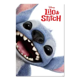 DISNEY STITCH LIVE ACTION FACE POSTER
