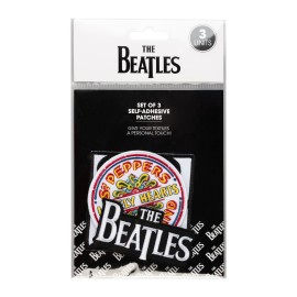 THE BEATLES SET OF 3 PATCHES 2