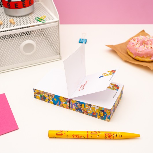 THE SIMPSONS MEMO BLOCK 