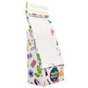 BACK TO SCHOOL CARDBOARD LABEL DISPLAY (NO MERCHANDISE) 