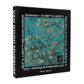 VAN GOGH MUSEUM PHOTO ALBUM 16X16CM 24 SELF-ADHESIVE PAGES