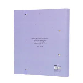 WILD FLOWERS 2 RING BINDER 2