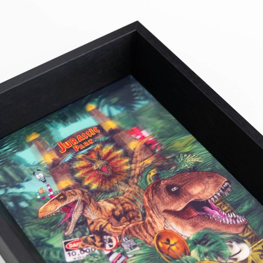 FRAMED LENTICULAR PRINT JURASSIC PARK
